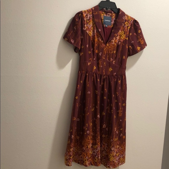 ModCloth silk dress size M - Picture 7 of 7